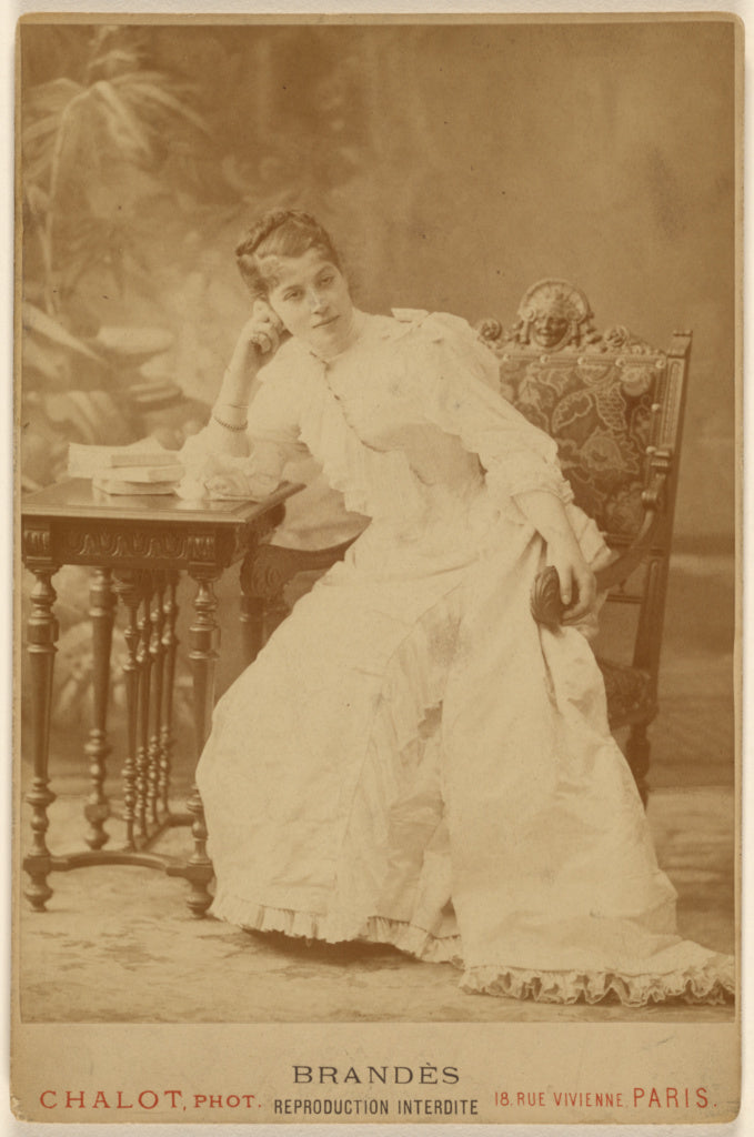 I. Chalot:Marthe Brandes [gerfant - 4e acte), Poster Print Wall Art