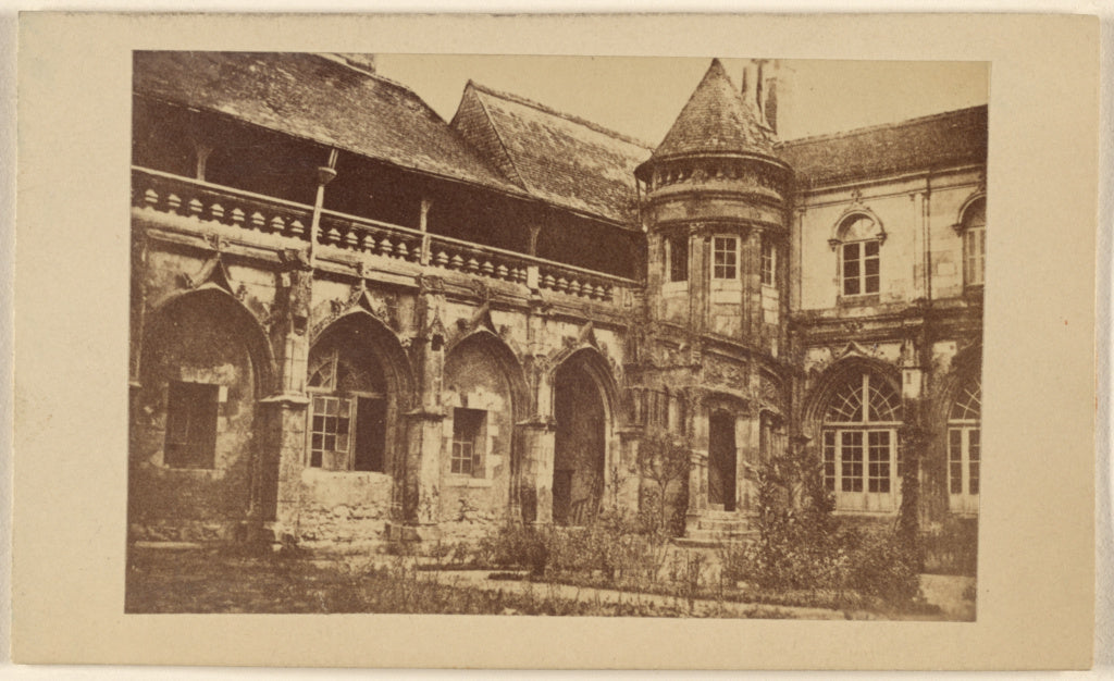Unknown maker, French:Cloisters of the Cathedral of Tours, Poster Print Wall Art