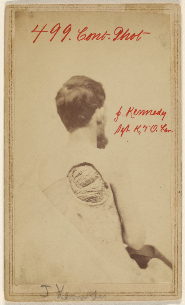 William H. BellAttributed to:[John Kennedy Sgt. Co. K. 7th O, Poster Print Wall Art