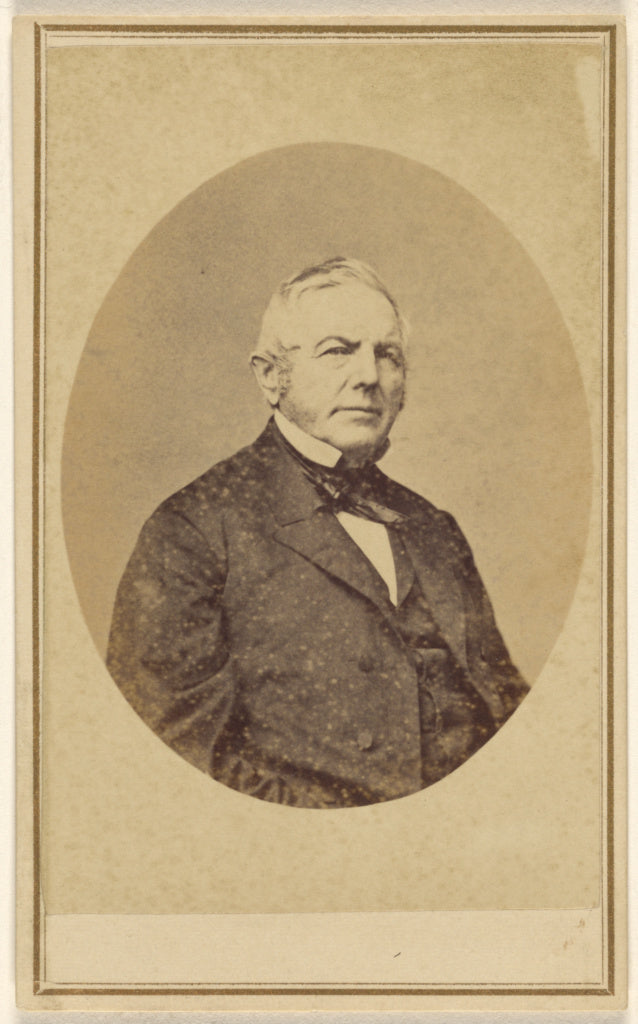 Unknown maker, American:[Unidentified elderly man, in quasi-, Poster Print Wall Art