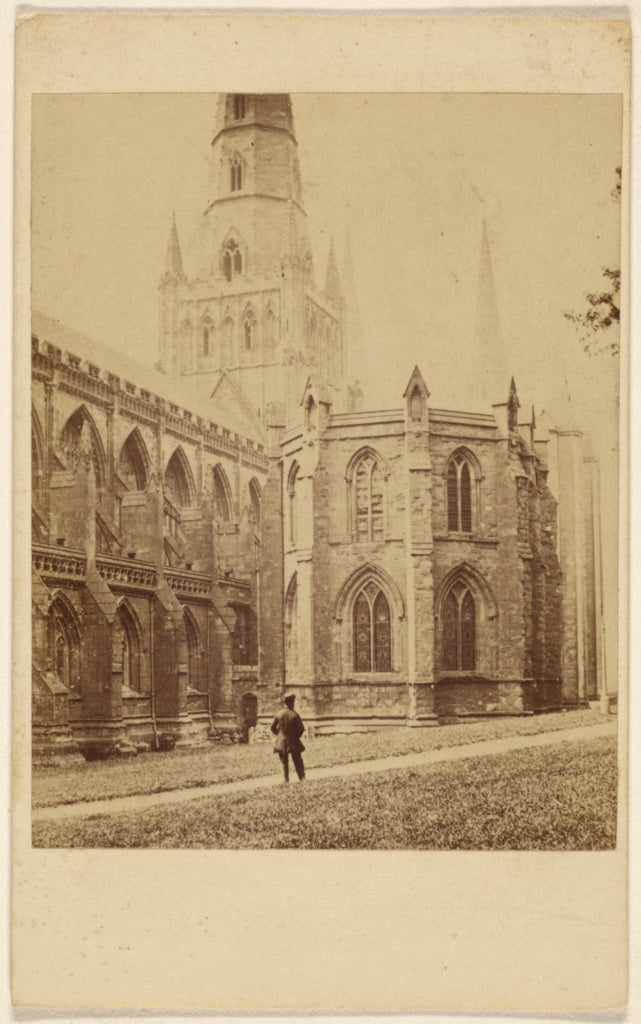 Unknown maker, British:Lichfield Cathedral. North East. Chap, Poster Print Wall Art