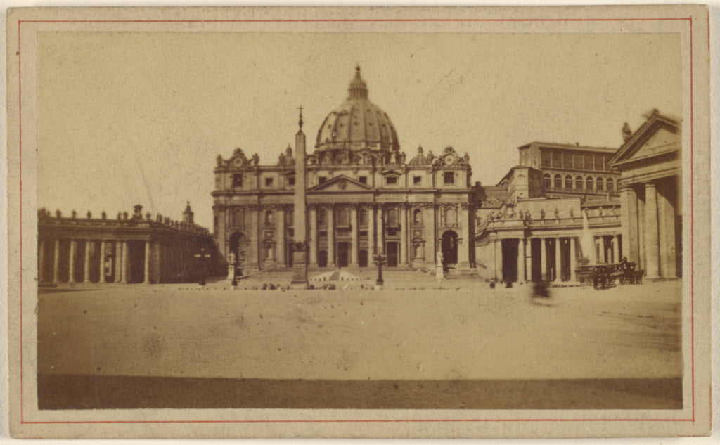 Unknown maker, Italian:S. Pietro., Poster Print Wall Art