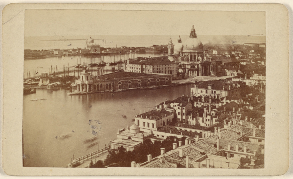 Unknown maker, Italian:[High angle view of entrance to the G, Poster Print Wall Art