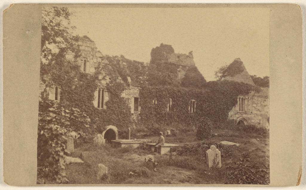 Unknown maker, British:Muckross Abbey, Killarney, Poster Print Wall Art