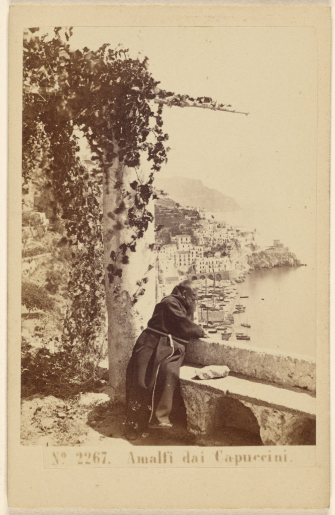 Sommer & Behles:Amalfi dai Capuccini., Poster Print Wall Art