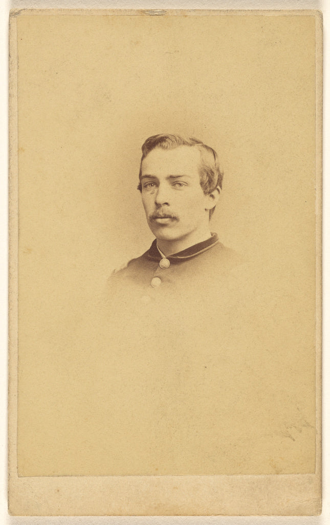 Frederick Gutekunst:[Unidentified Union soldier with moustac, Poster Print Wall Art