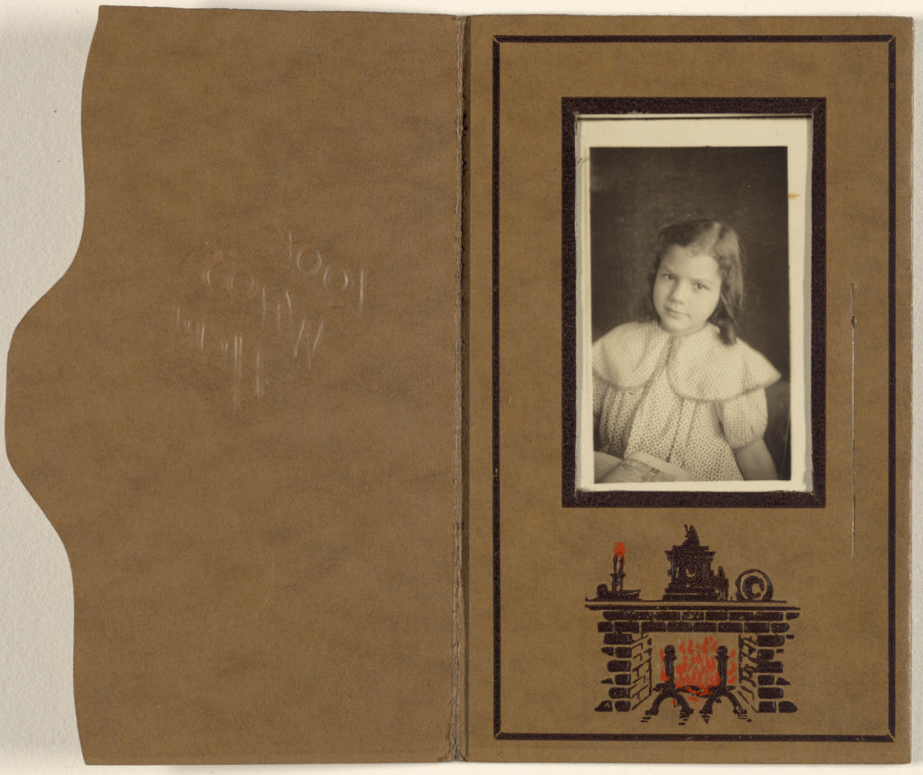 Housh Company, Inc.:[Unidentified little girl seated with an, Poster Print Wall Art
