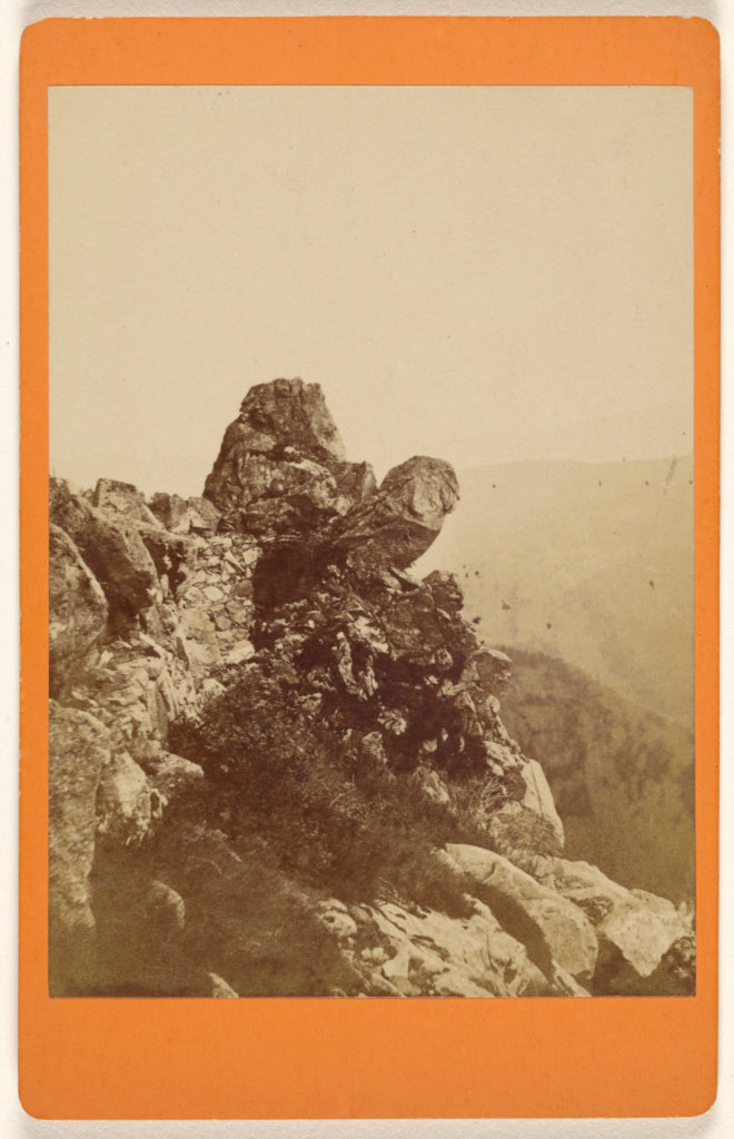 Adolphe Braun:Sites des Voges. Route de la Schlucht, vue pri, Poster Print Wall Art