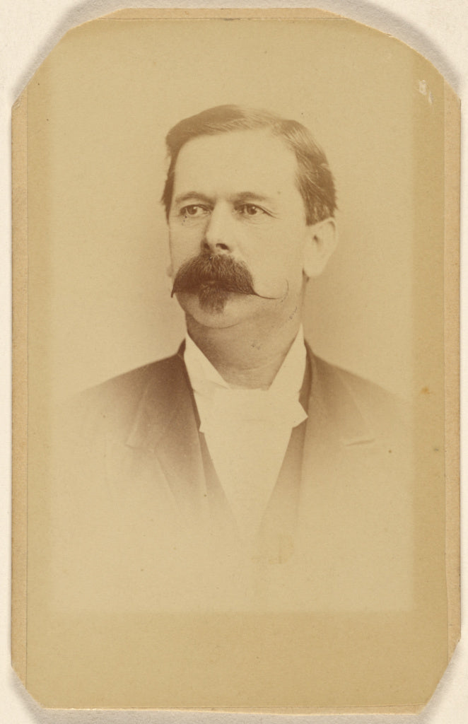 A. & G. Taylor:[Unidentified man with bushy moustache, print, Poster Print Wall Art