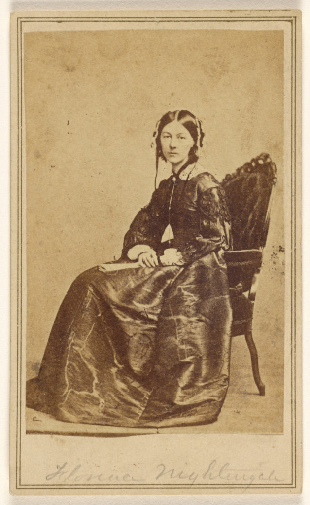 Edward Anthony:Florence Nightingale., Poster Print Wall Art