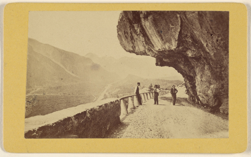 Attributed to Unknown maker, Swiss:Passage du Bruning [Switz,16x12"(A3)Poster