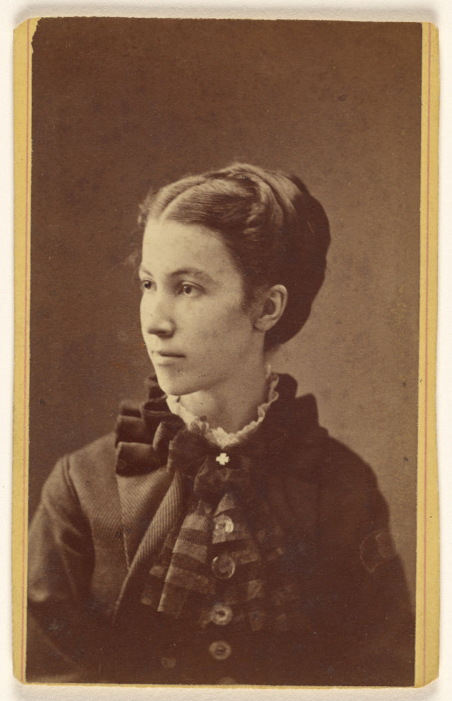 L. M. Baker:Mrs. Susie Wilson. Columbus, Ohio, Feby 1875., Poster Print Wall Art