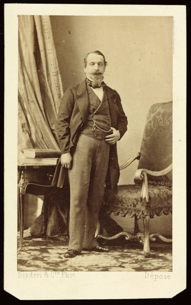 Disdéri & Cie.:Napoleon III, Poster Print Wall Art