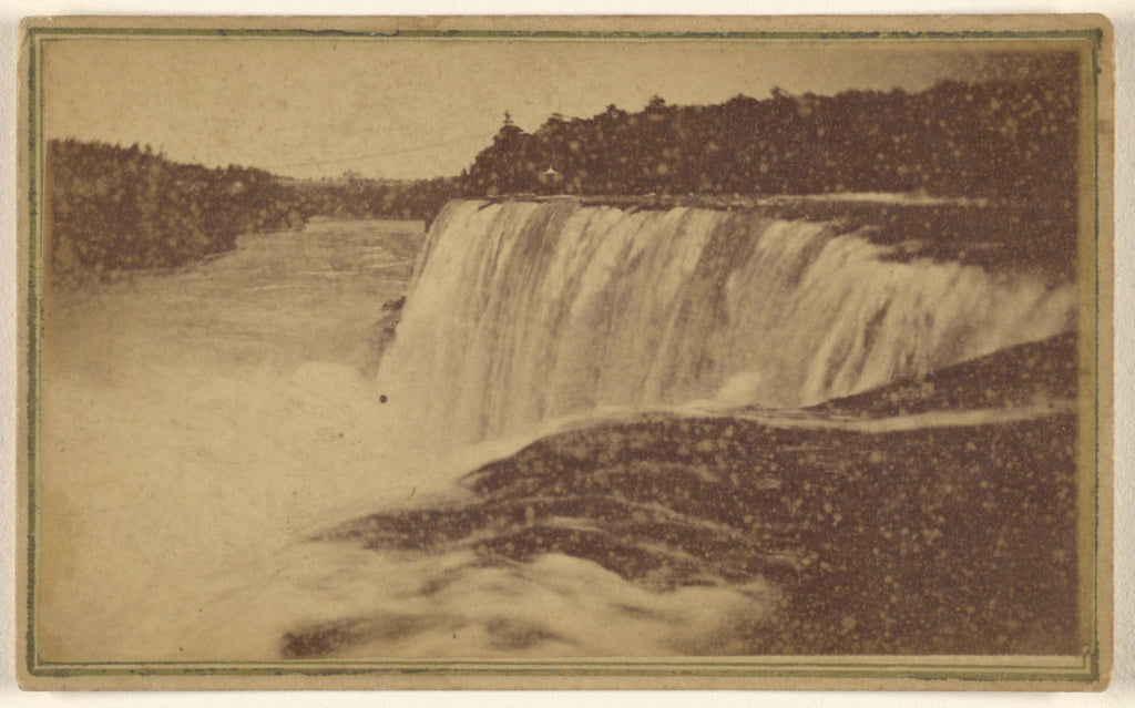 Samuel J. Mason:American Falls., Poster Print Wall Art