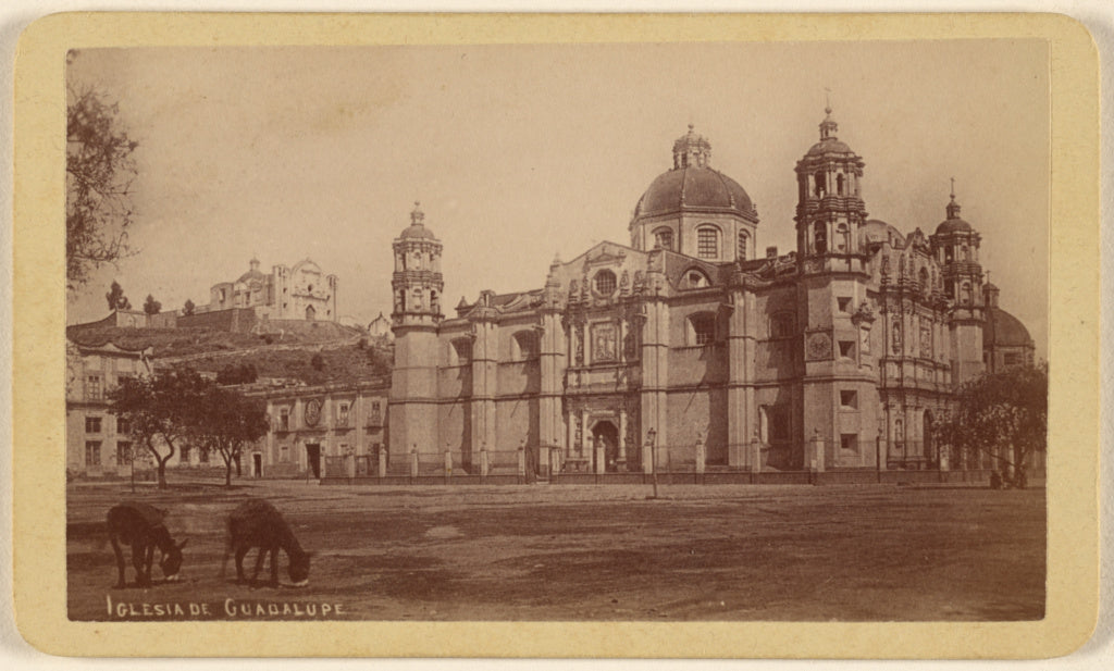 Unknown:Iglesia de Guadalupe [Basilica of Our Lady of Guadal, Poster Print Wall Art