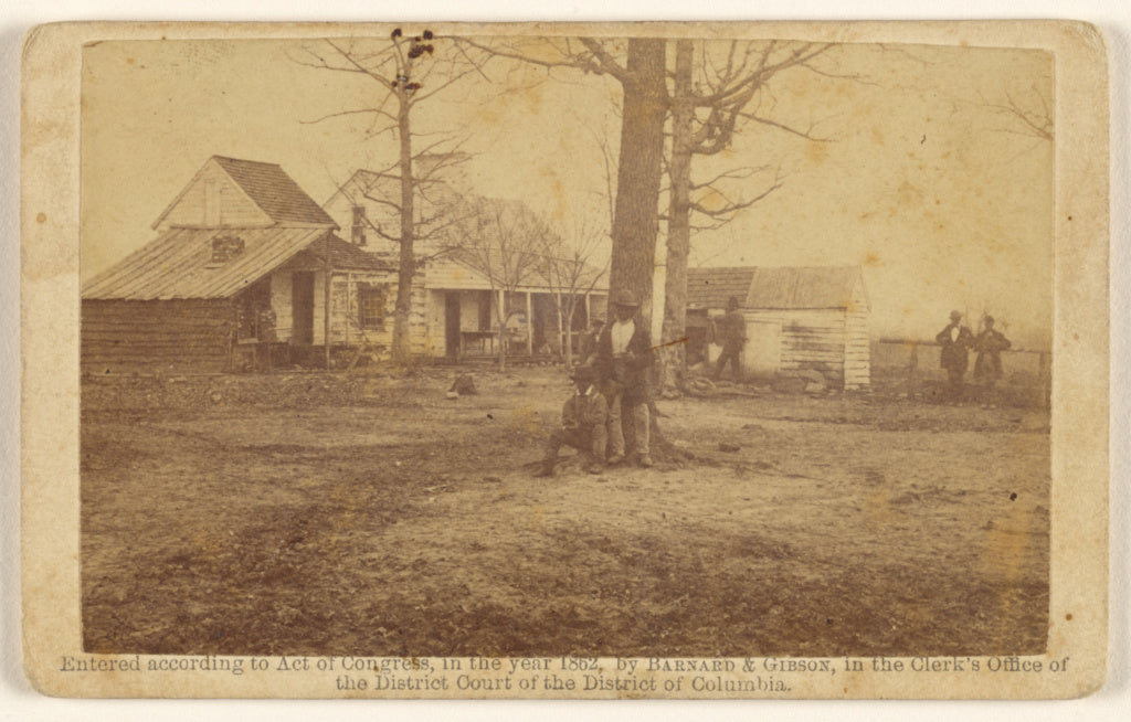 Barnard & Gibson:Mrs. Spinner's House, bet. Stone Bridge and, Poster Print Wall Art