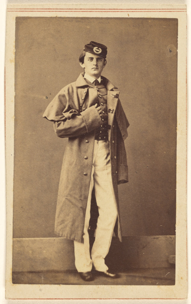 Charles DeForest Fredricks:[Unidentified Union soldier weari, Poster Print Wall Art