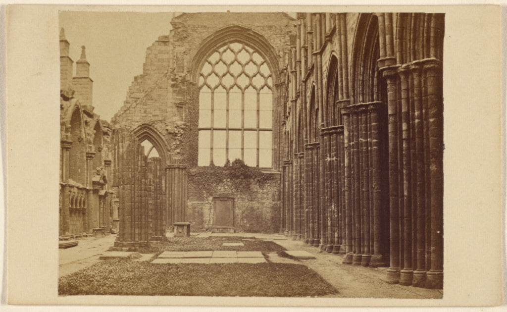 Unknown maker, British:Chapel Royal. East Window. Holyrood., Poster Print Wall Art