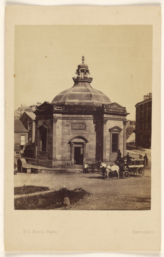 H.C. Booth:Pump Room, Harrogate., Poster Print Wall Art