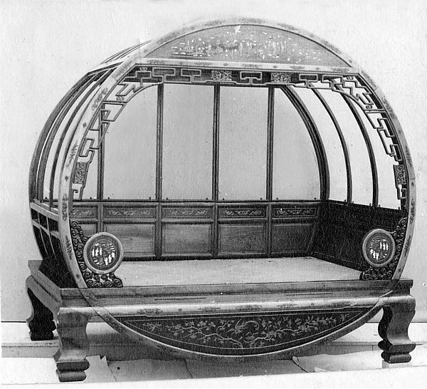 Bedstead 19th cent, Poster Print Wall Art