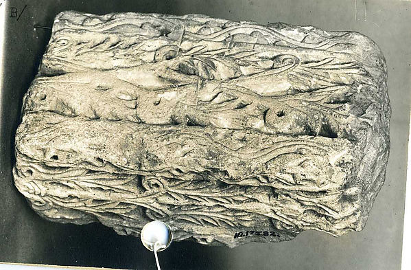 :Fragment of a Door Post 6th–7th century-16x12"(A3) Poster