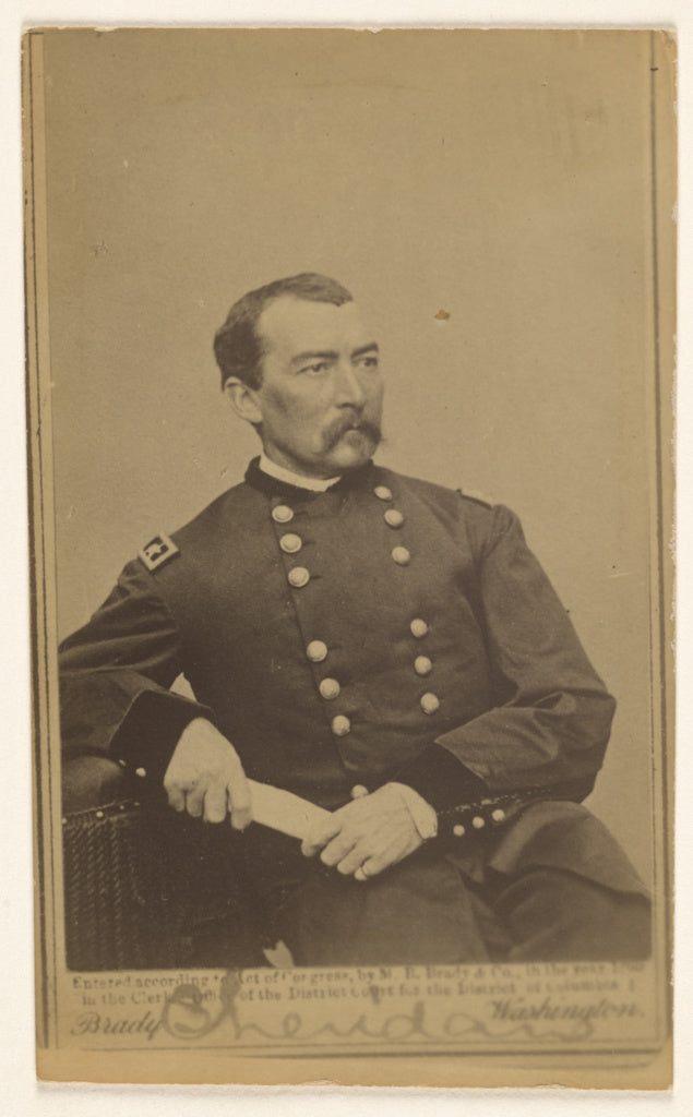Mathew B. BradyStudio of:[Major-General Philip Henry Sherida, Poster Print Wall Art
