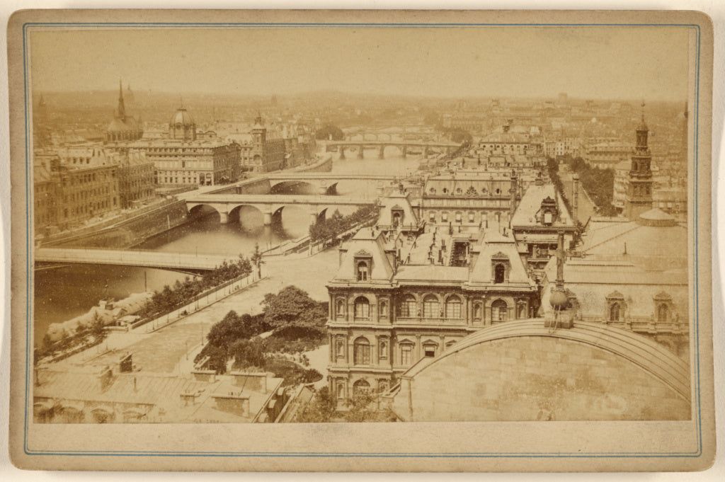 Unknown:Les Ponts, Poster Print Wall Art