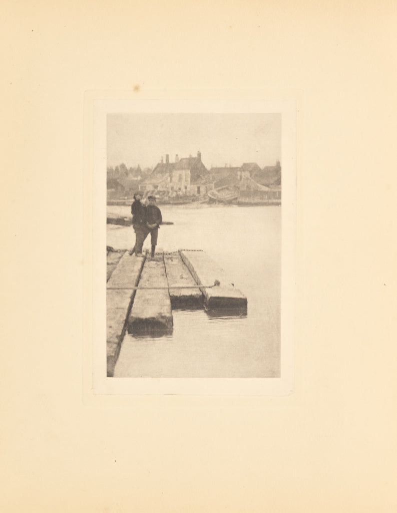 Peter Henry Emerson:On the Baulks, Poster Print Wall Art
