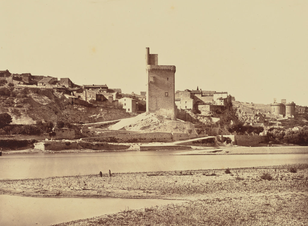 edouard Baldus:Villeneuve les Avignon, Poster Print Wall Art