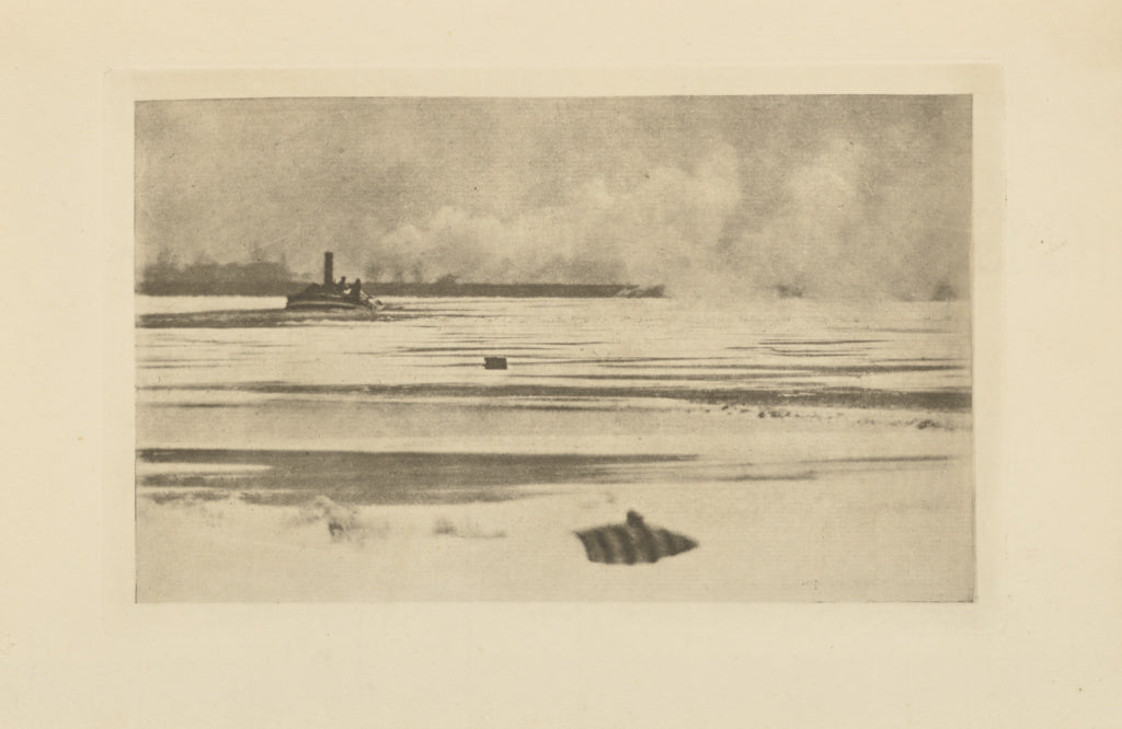 Peter Henry Emerson:The Fetters of Winter, Poster Print Wall Art
