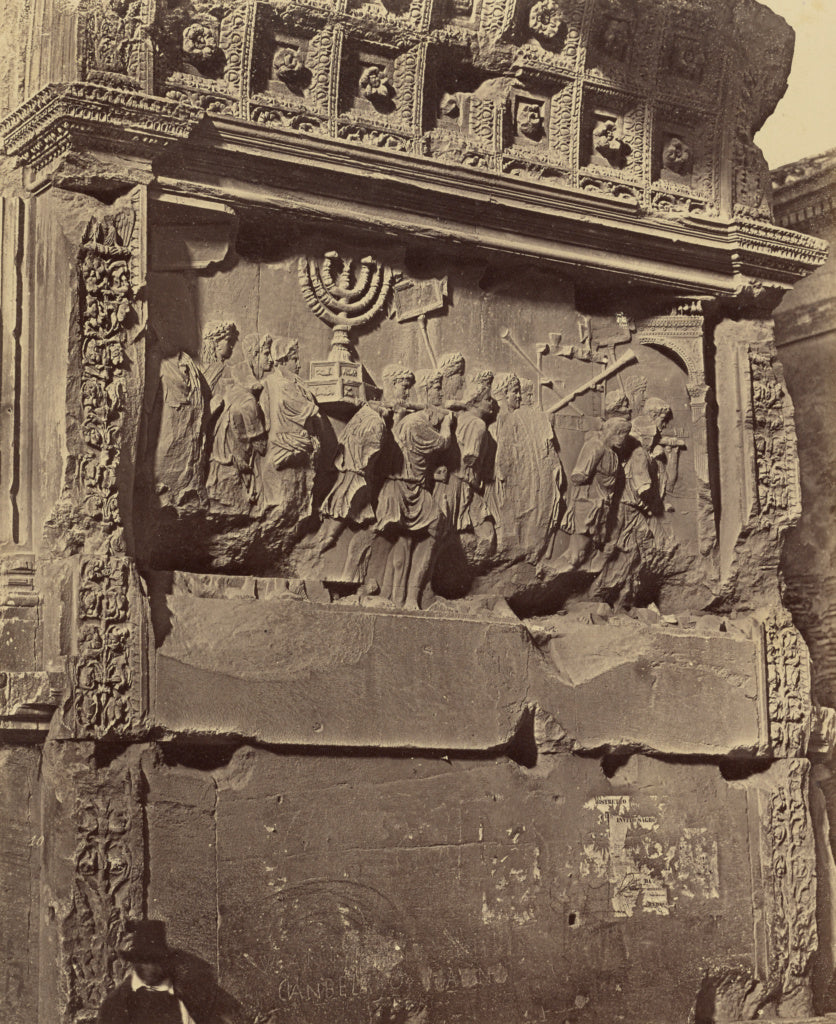 James Anderson:The Arch of Titus, Rome, Poster Print Wall Art