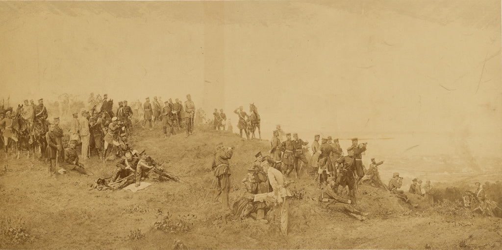 Gustave Le Gray:[Sedan/ Roi de Prusee/ Prince Charles/ Bisma, Poster Print Wall Art