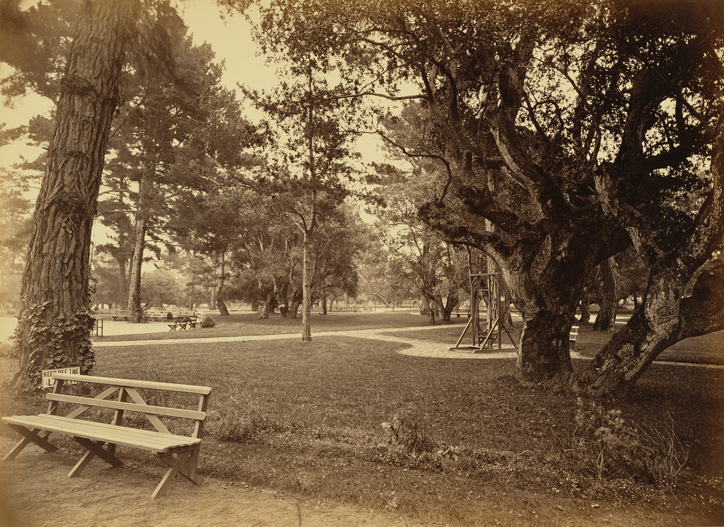Carleton Watkins:[Monterey, California. Hotel Del Monte, La, Poster Print Wall Art