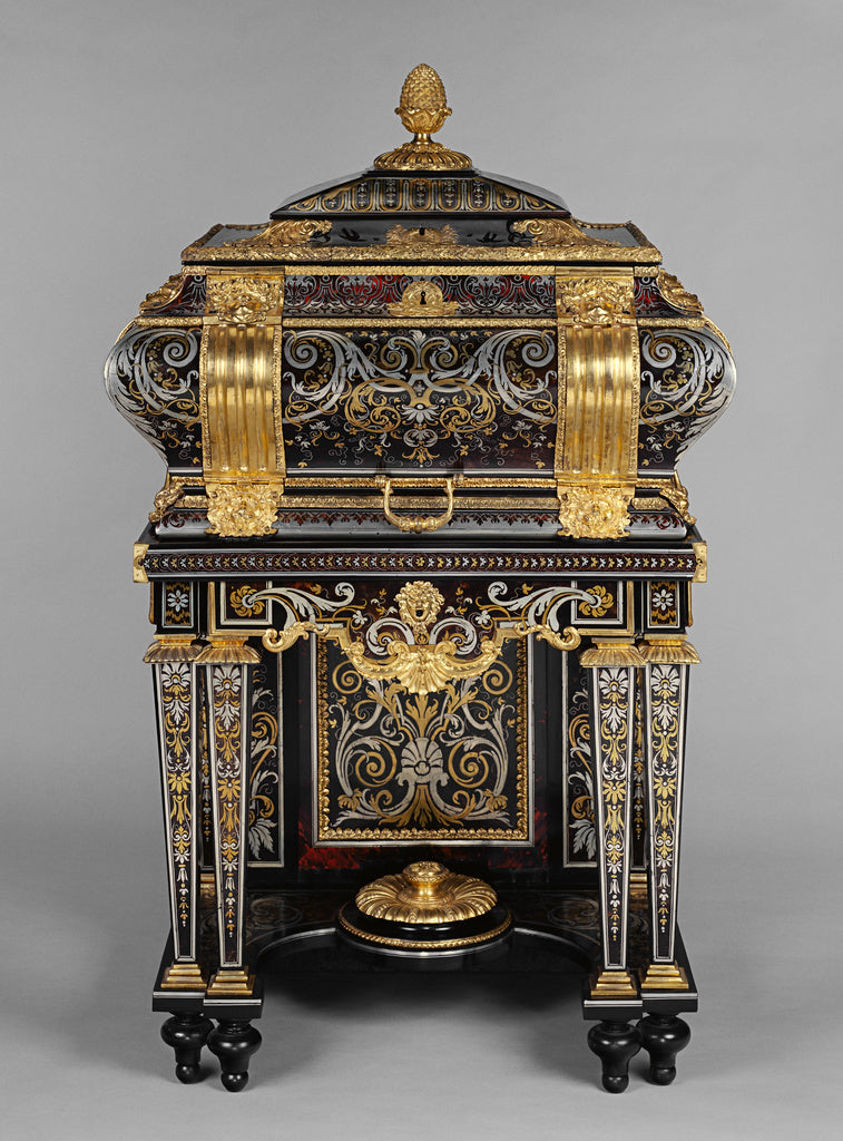 André-Charles BoulleAttributed to:Coffer on a Stand, Poster Print Wall Art