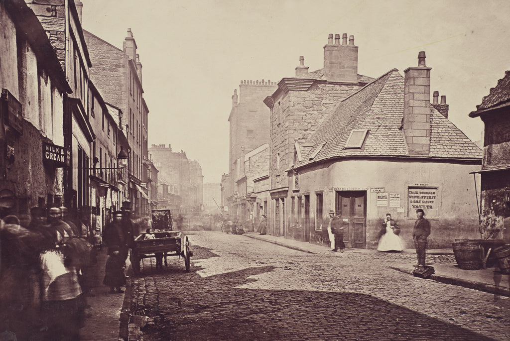 Thomas Annan:Main Street, Gorbals, looking North., Poster Print Wall Art