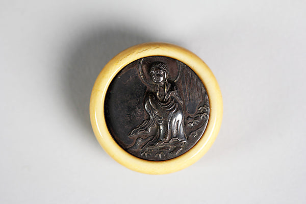 Netsuke of Shakyamuni Buddha 19th cent,16x12"(A3) Poster