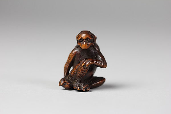 Netsuke of a Kappa 18th cent, Poster Print Wall Art