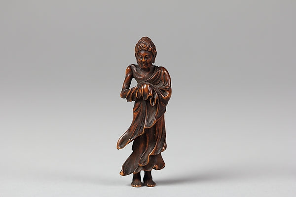 Netsuke - Shusan Shaka 19th cent, Poster Print Wall Art