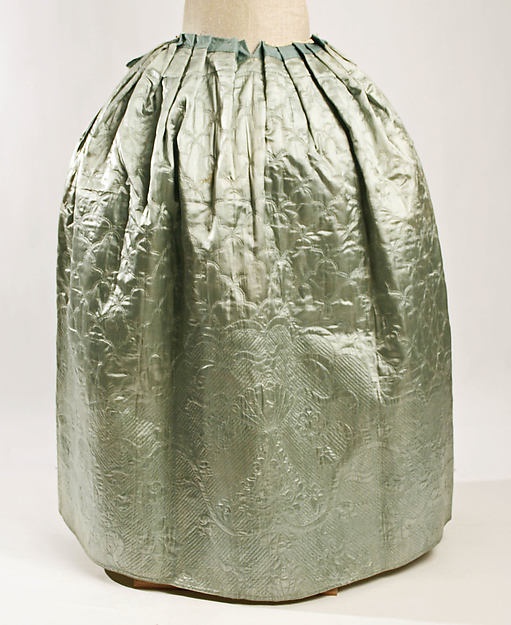 Petticoat mid-18th cent,16x12"(A3)Poster