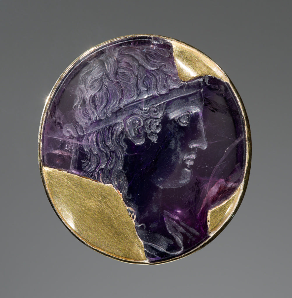 SolonAttributed to:Engraved Gem with Apollo, Poster Print Wall Art