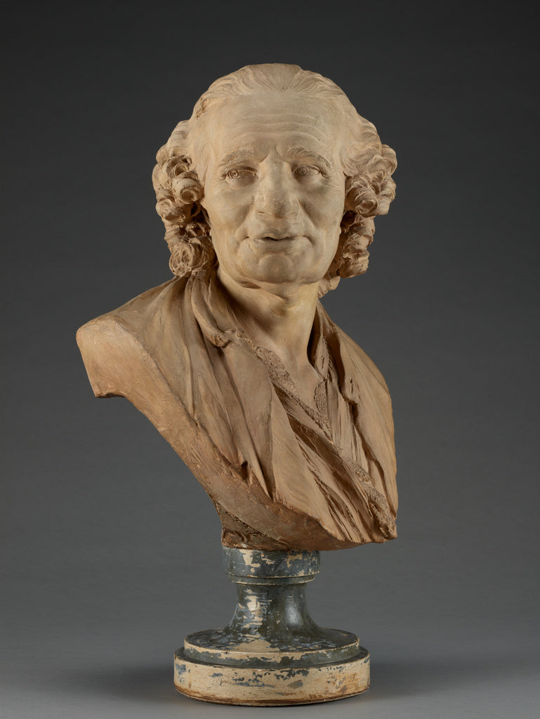 Jean-Jacques Caffieri:Bust of Alexis-Jean-Eustache Taitbout , Poster Print Wall Art