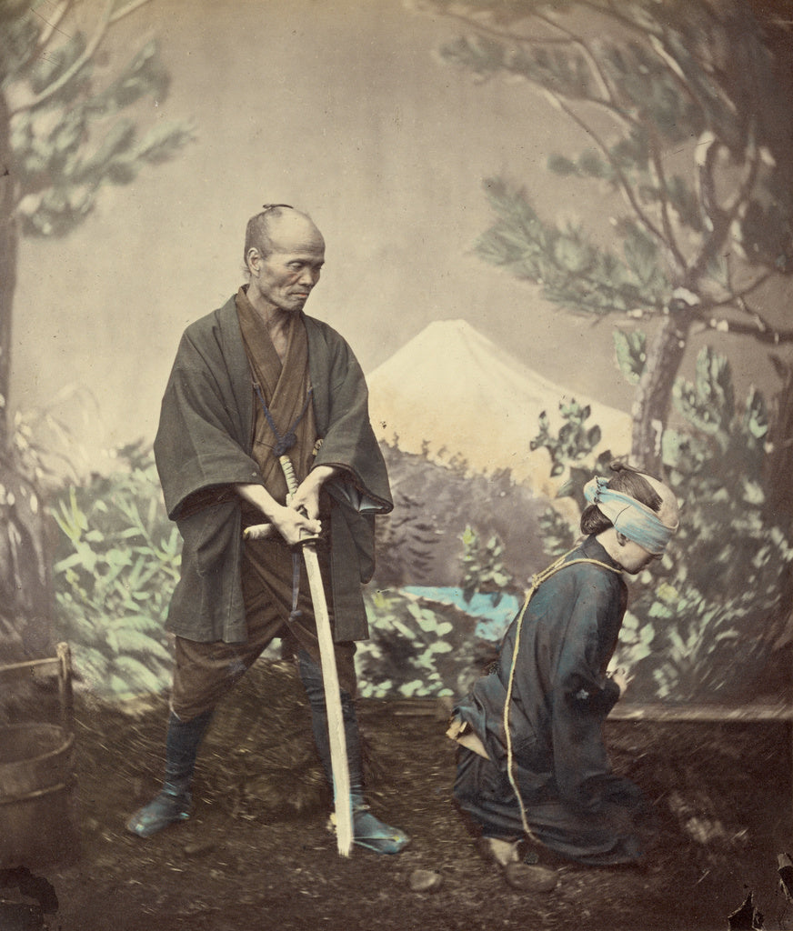 Felice Beato:The Executioner, Poster Print Wall Art