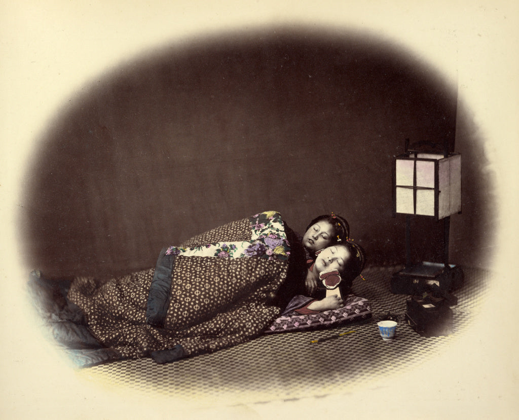 Felice Beato:Sleeping Beauties, Poster Print Wall Art