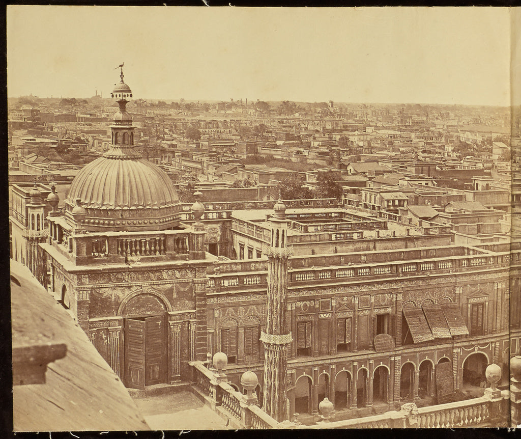Felice Beato:[Panorama of Lucknow: View of Devastation Wroug, Poster Print Wall Art