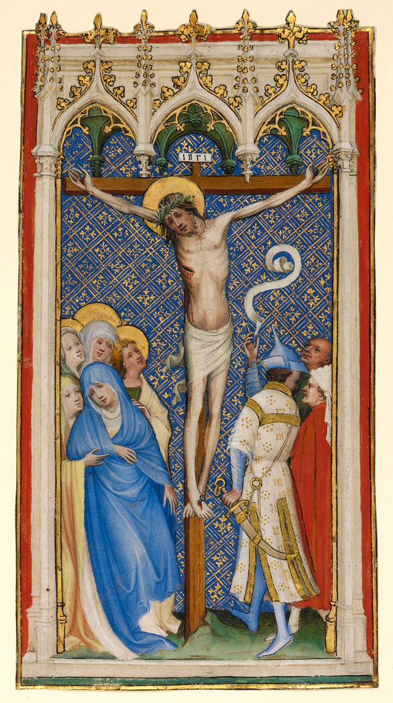 Master of St. Veronica:The Crucifixion, Poster Print Wall Art