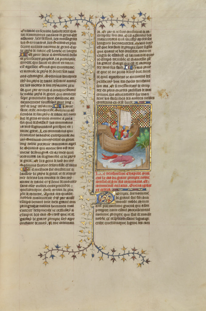 Unknown:The Beheading of Pompey, Poster Print Wall Art