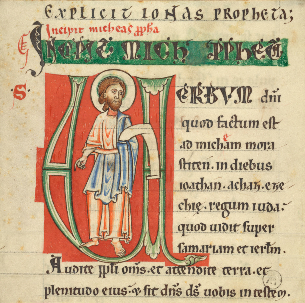 Unknown:Initial V: Micah, Poster Print Wall Art
