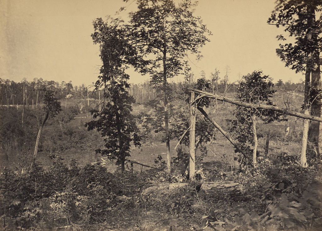 George N. Barnard:Battle Ground of Resacca, Georgia, No. 2, Poster Print Wall Art