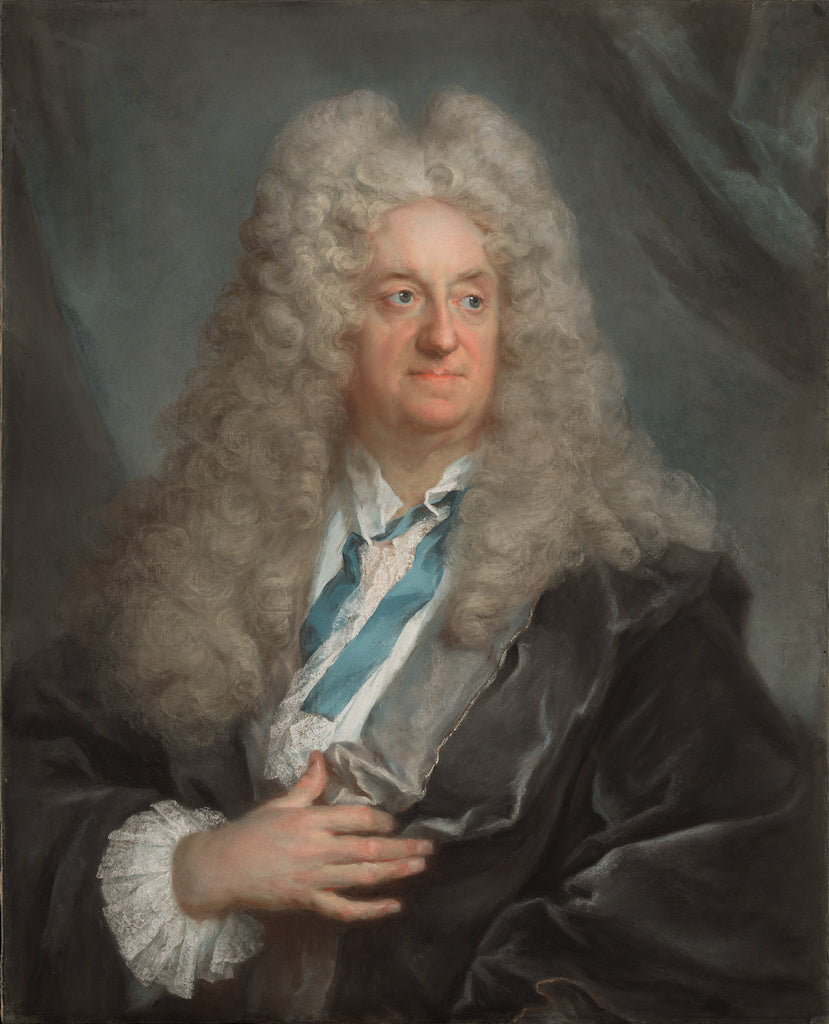 Joseph Vivien:Portrait of a Man, Poster Print Wall Art