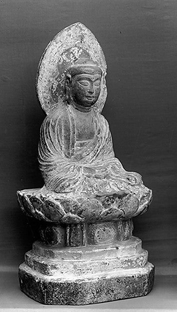 Seated Amida, Poster Print Wall Art